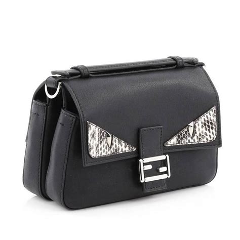 fendi double baguette python|Fendi handbags.